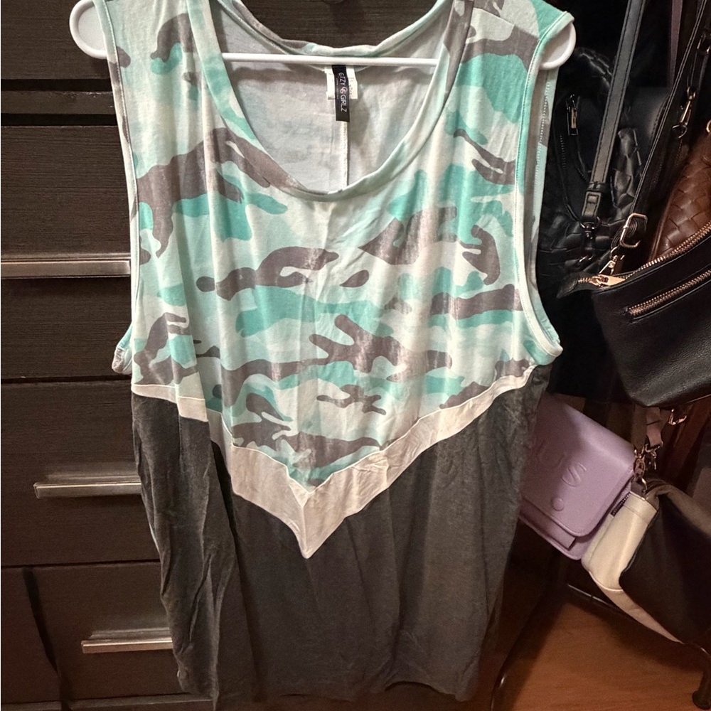 Women's Camouflage Tank Top
